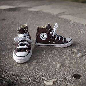 Converse All Star High Tops Eternal Earth Brown Youth Size 13 - 19 CM